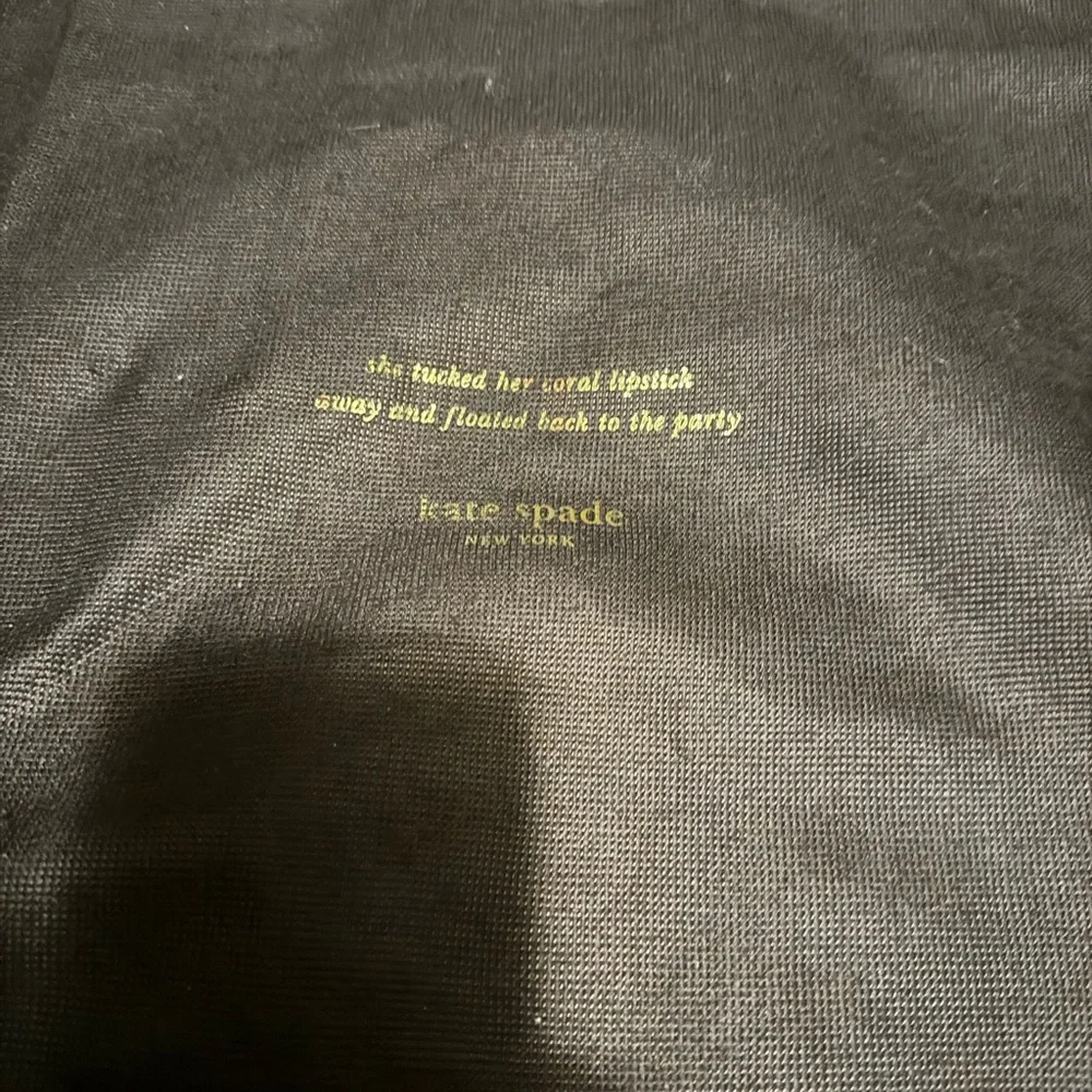 Kate Spade dust bag